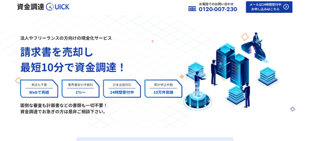 資金調達ＱＵＩCK